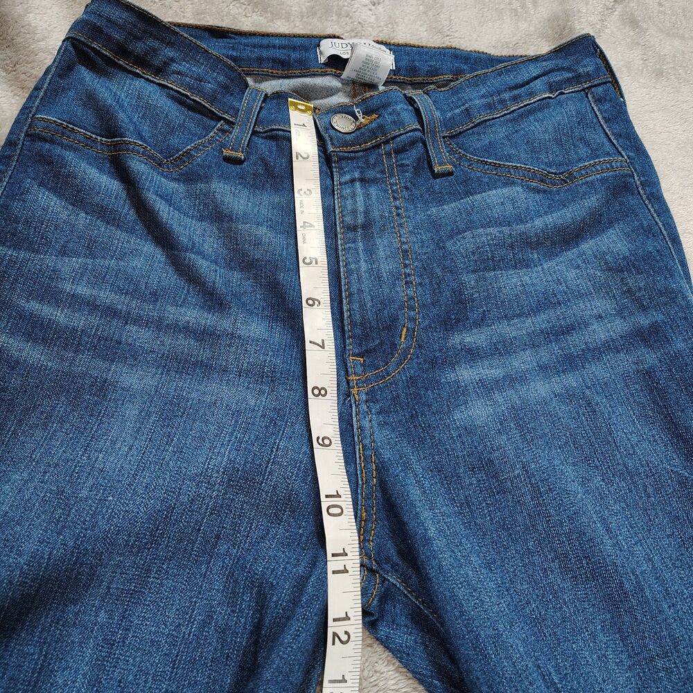 Judy Blue Jeans Denim Flare 8396 Memphis High Rise Bell Bottoms Size 11/30 - Picture 5 of 10